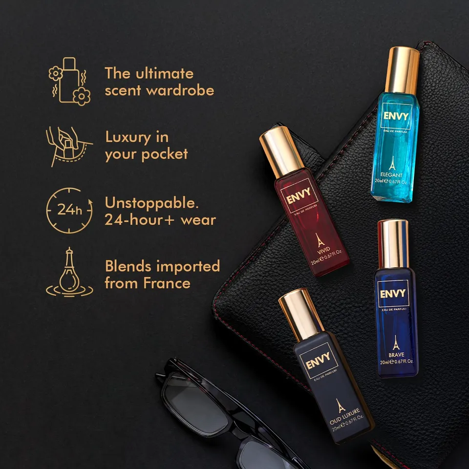 Envy 4Pcs Male Perfume Set 4