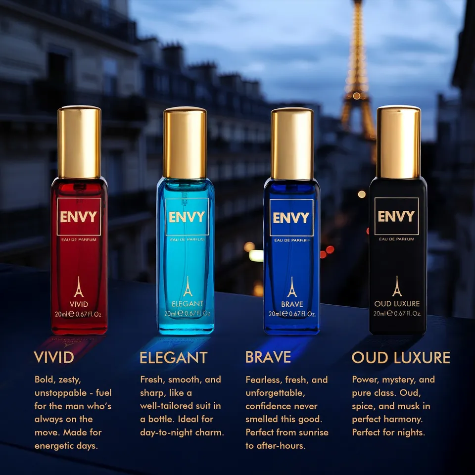 Envy 4Pcs Male Perfume Set 3