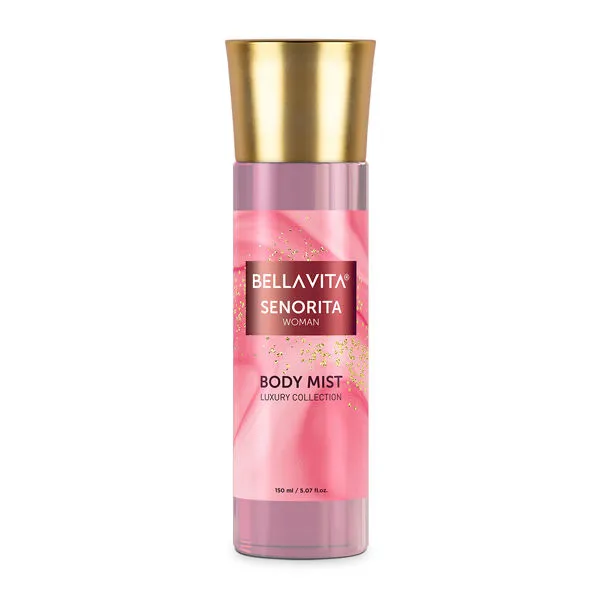 Bella Vita Organic Luxury Women Senorita Long-Lasting Body Mist - 150ml