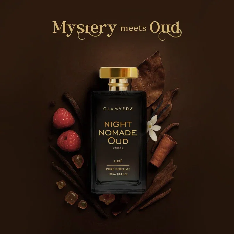 NIGHT NOMADE OUD – UNISEX LUXE PURE PERFUME (100ML)