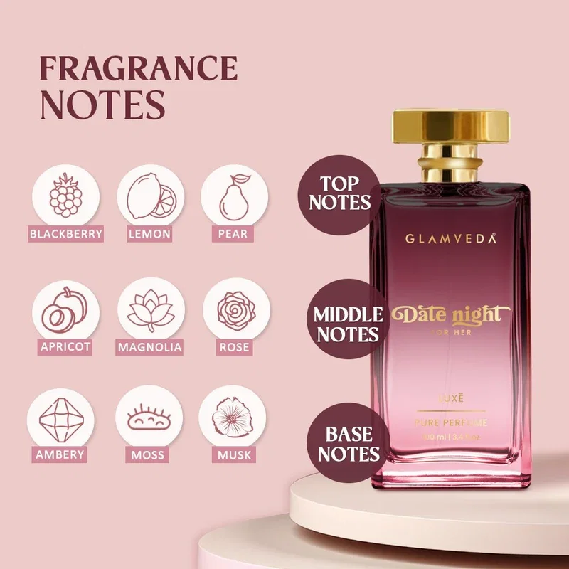 DATE NIGHT – LUXE PURE PERFUME FOR HER (100ML) 3