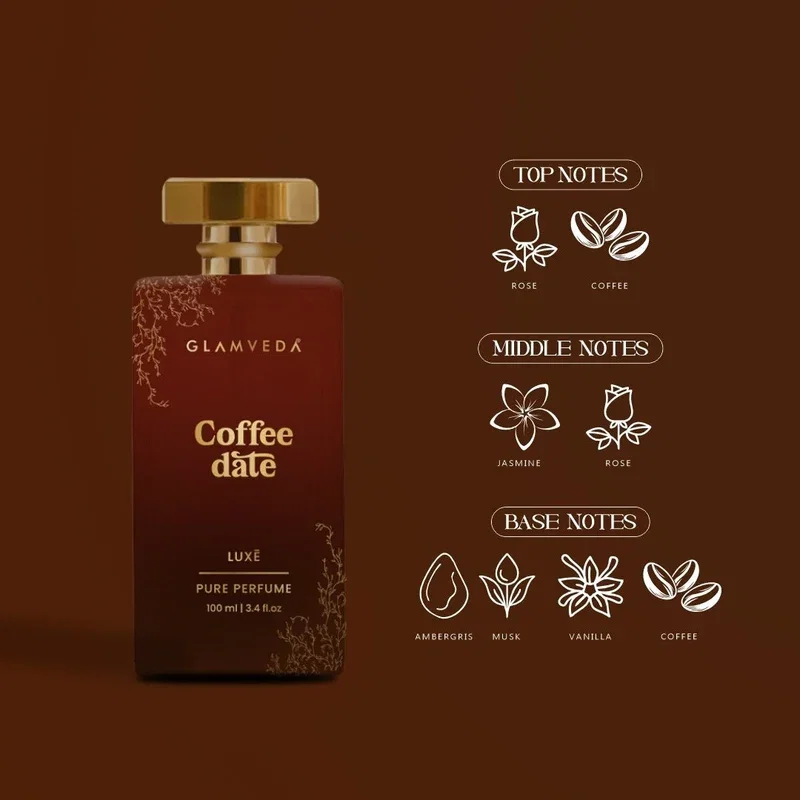 COFFEE DATE – LUXE PURE PERFUME FOR HER (100ML) 3