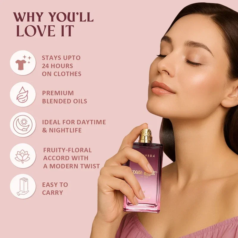 DATE NIGHT – LUXE PURE PERFUME FOR HER (100ML) 4