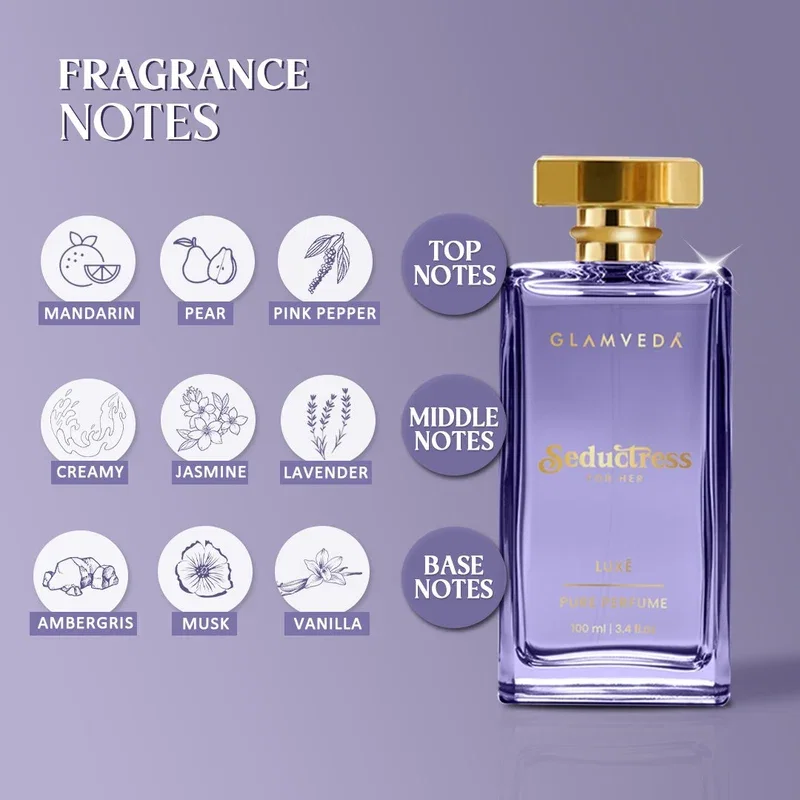 SEDUCTRESS – LUXE PURE PERFUME FOR HER (100ML) 4